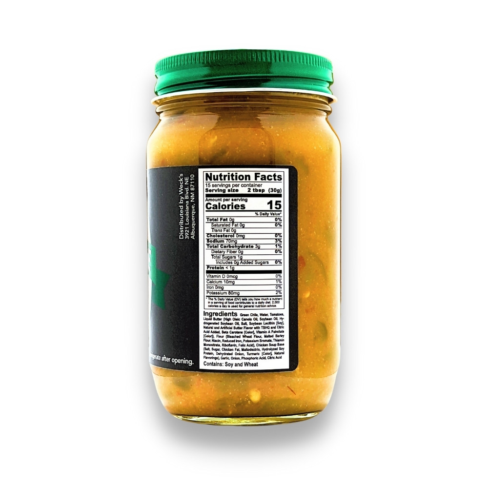 Wecks Restaurant Green Chile Sauce Statewide Products